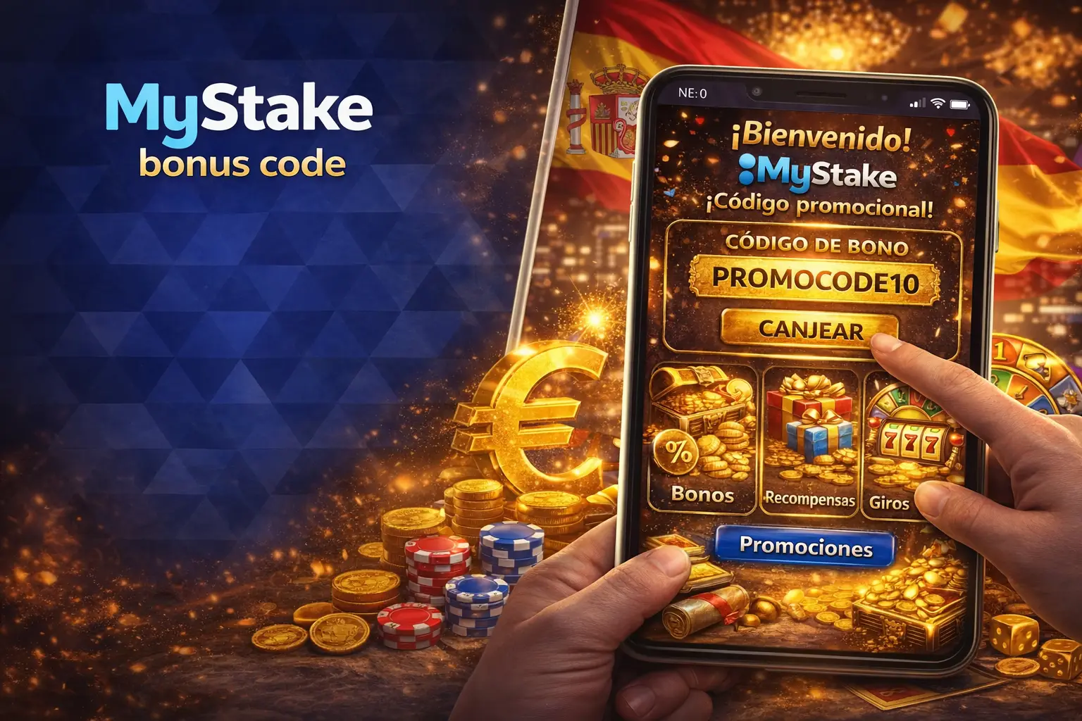 Mystake app vs versión web