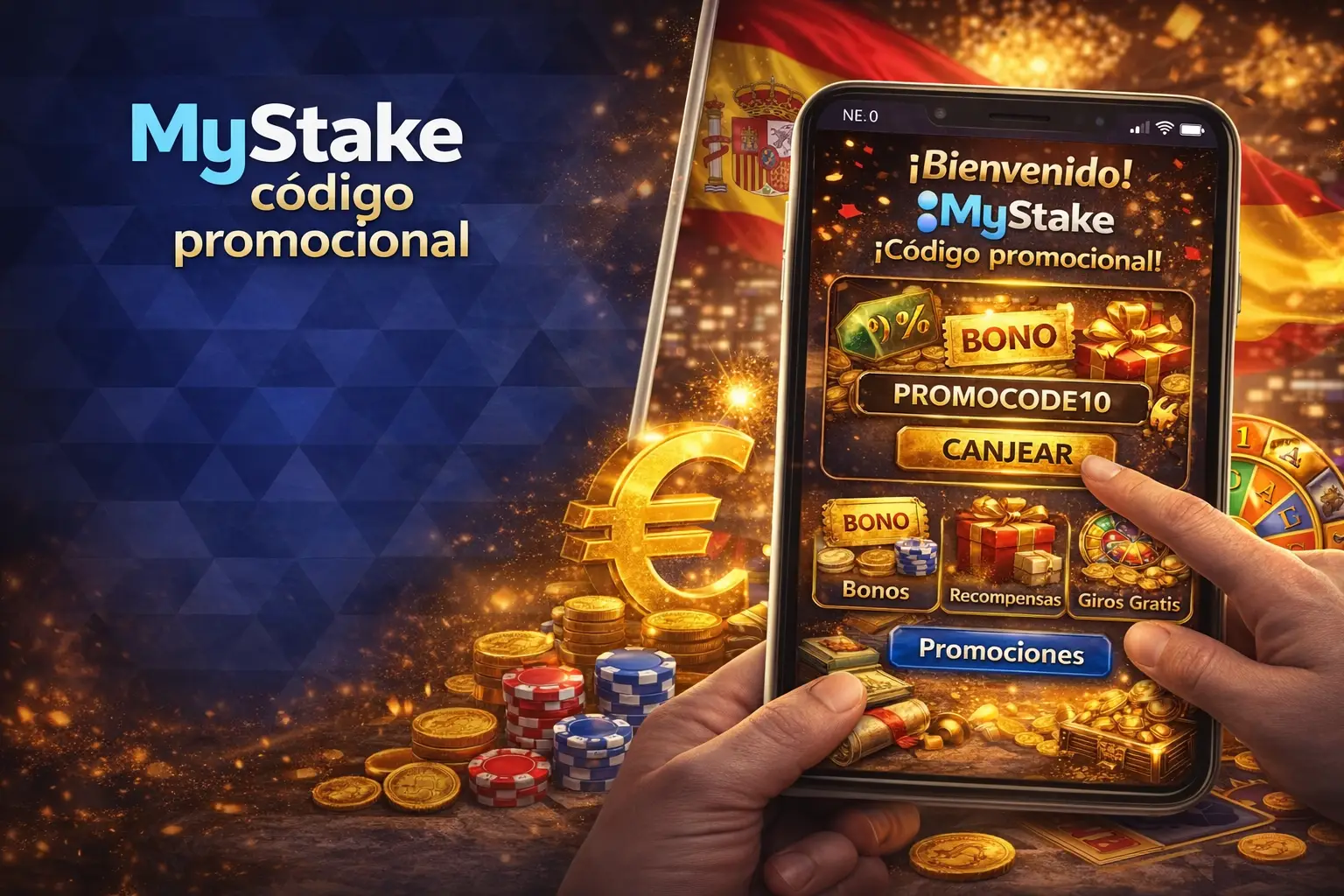 Cómo activar tu Mystake Promo Code