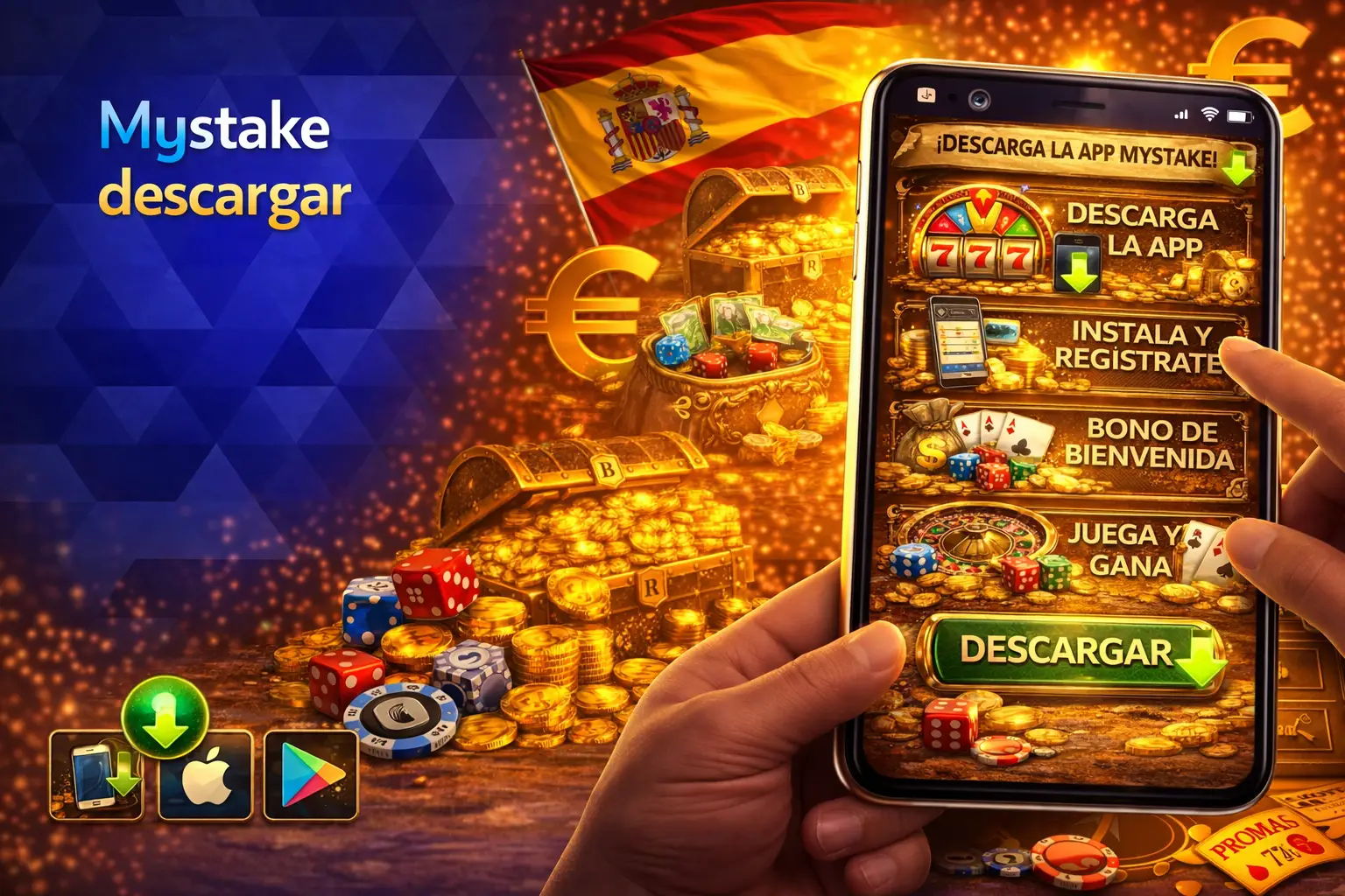 Rendimiento y consumo de datos del Mystake APK